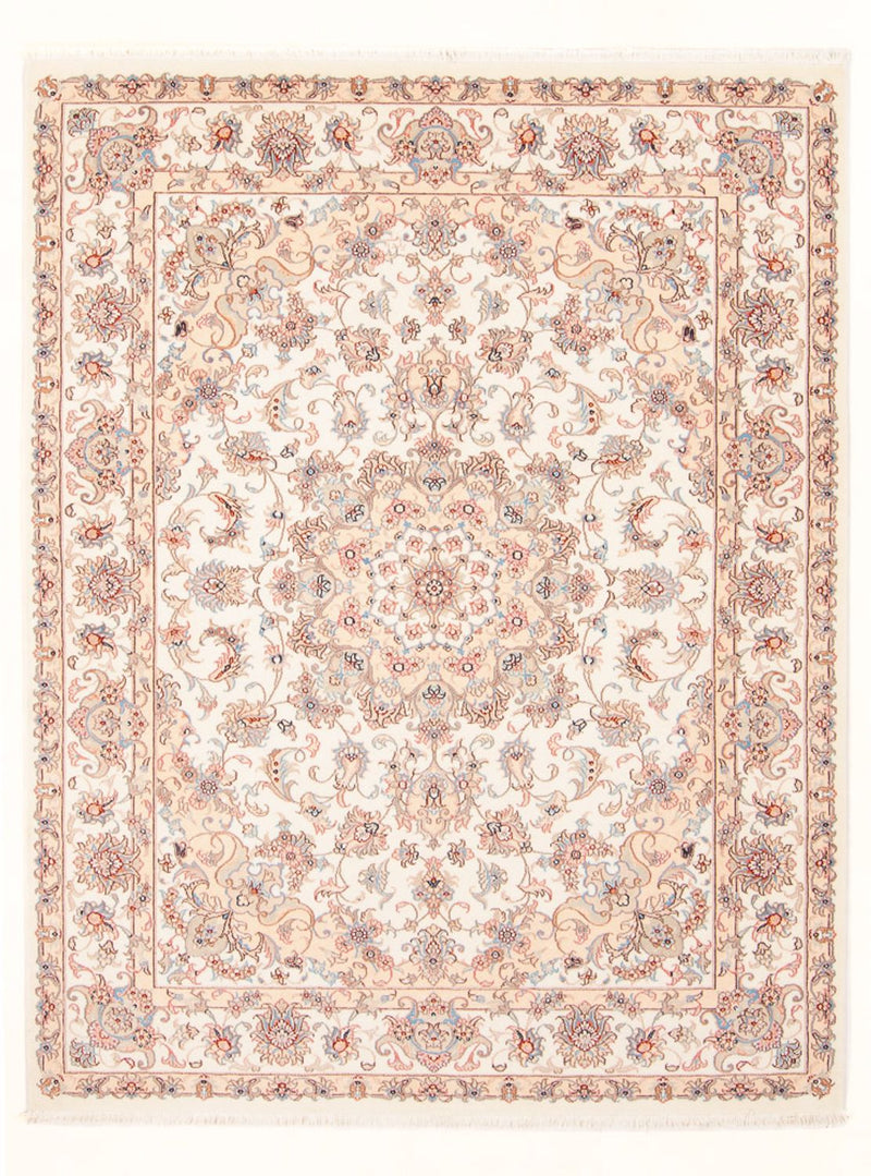 Perserteppich - Täbriz - Royal - 201 x 149 cm - creme