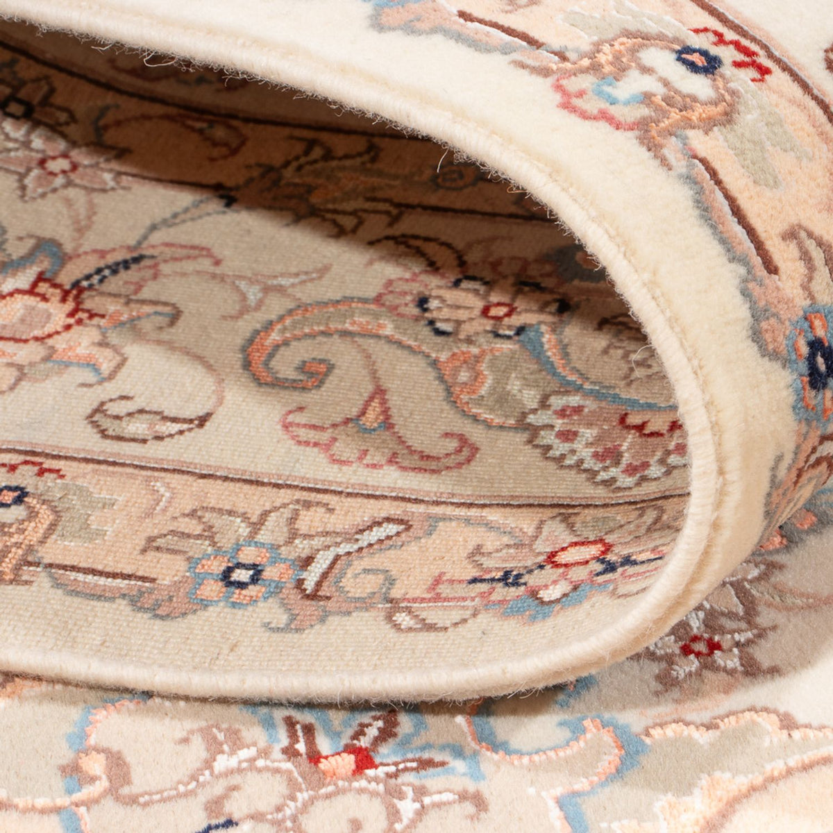 Perserteppich - Täbriz - Royal - 201 x 149 cm - creme