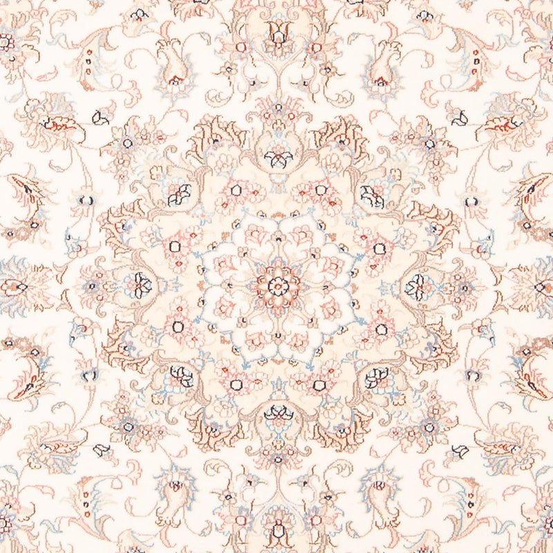 Dywan perski - Tabriz - Królewski - 201 x 150 cm - kremowy