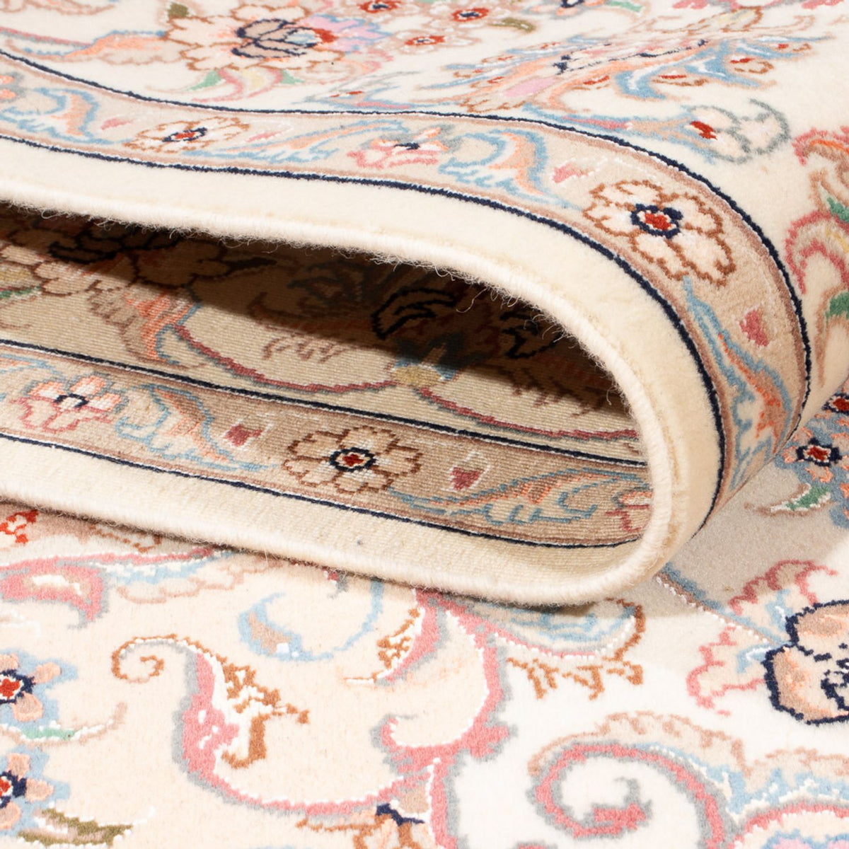 Perserteppich - Täbriz - Royal - 207 x 149 cm - creme