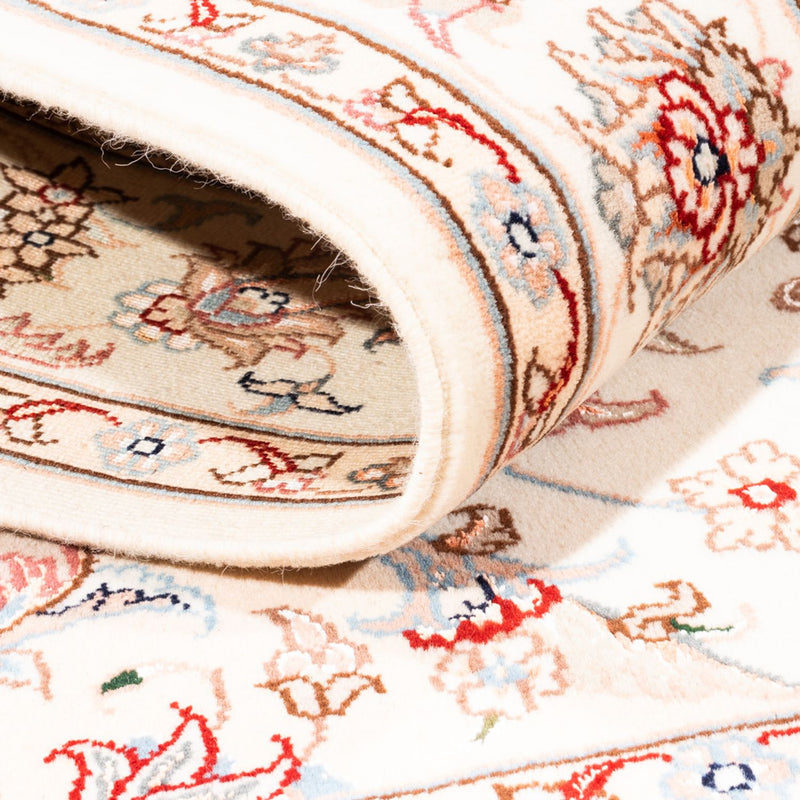 Dywan perski - Tabriz - 178 x 119 cm - kremowy