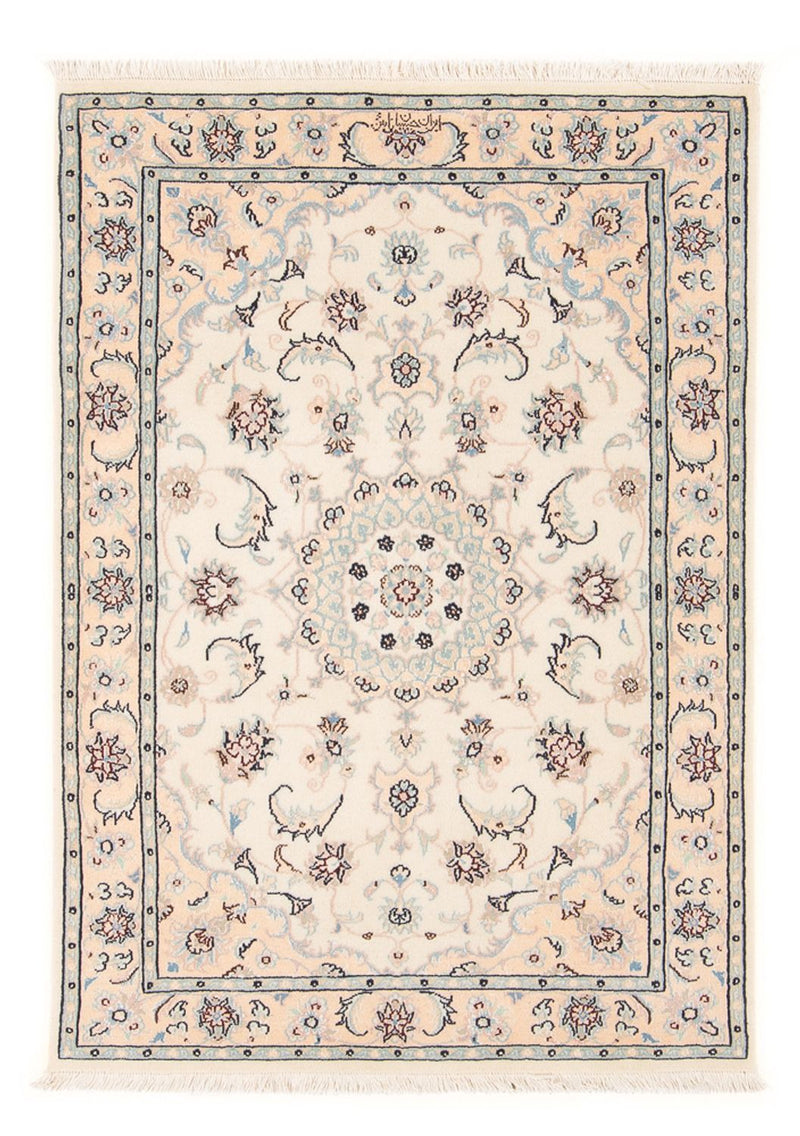 Dywan perski - Nain - Premium - 120 x 81 cm - kremowy