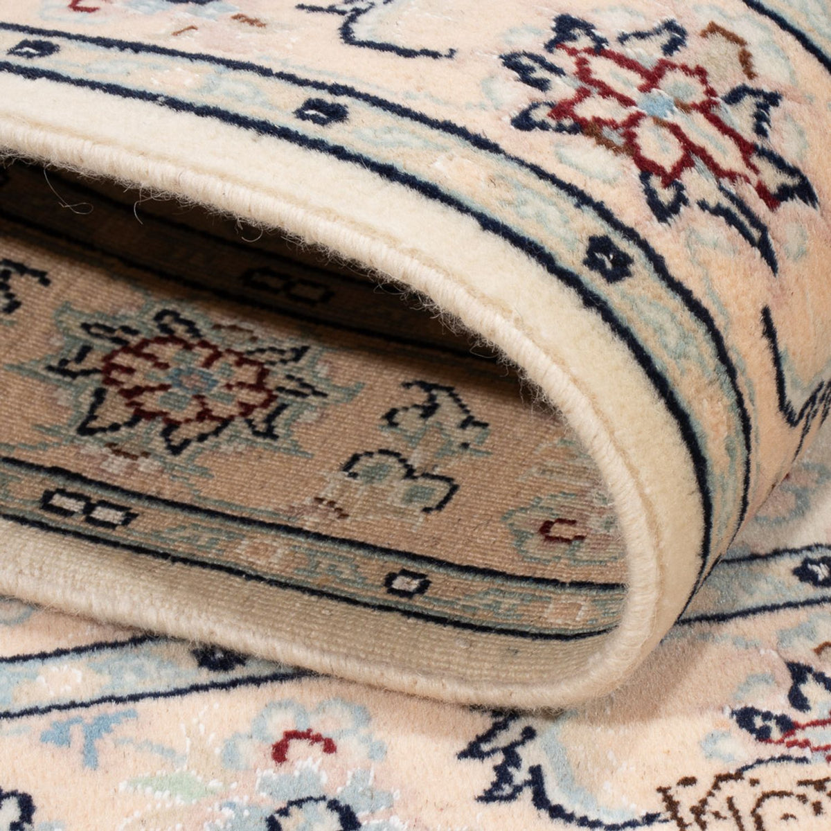 Dywan perski - Nain - Premium - 120 x 81 cm - kremowy