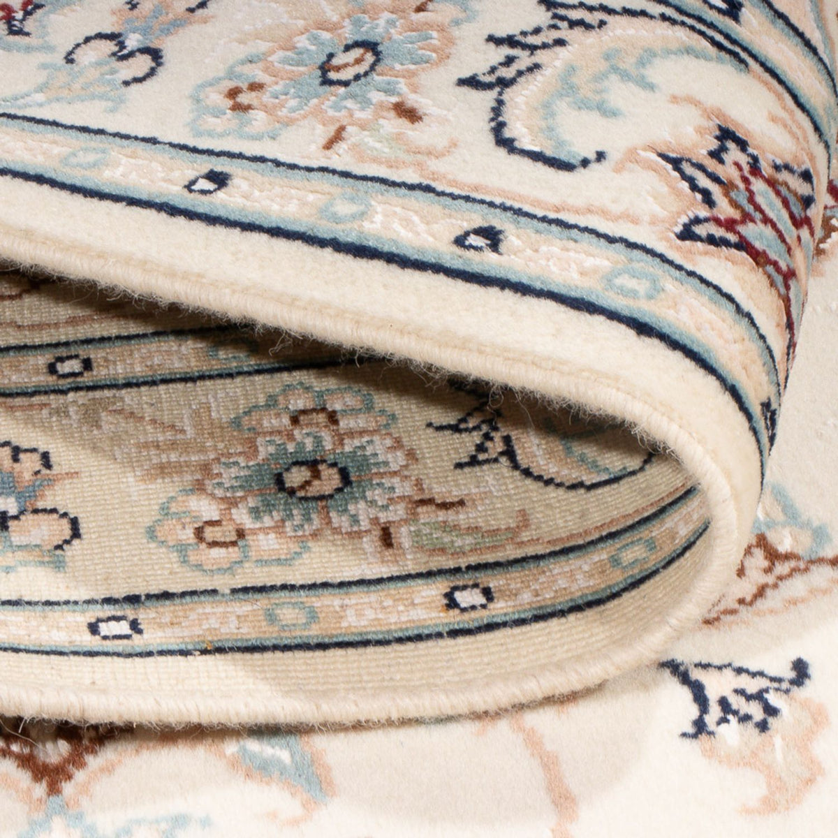 Dywan perski - Nain - Premium - 120 x 80 cm - kremowy