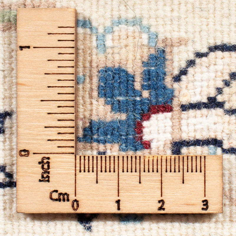 Perserteppich - Nain - Premium - 119 x 82 cm - dunkelblau