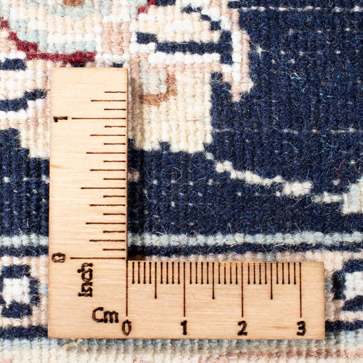 Perserteppich - Nain - Premium - 120 x 79 cm - dunkelblau