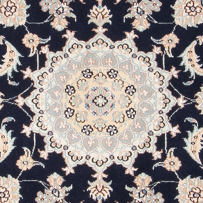 Perserteppich - Nain - Premium - 120 x 84 cm - dunkelblau