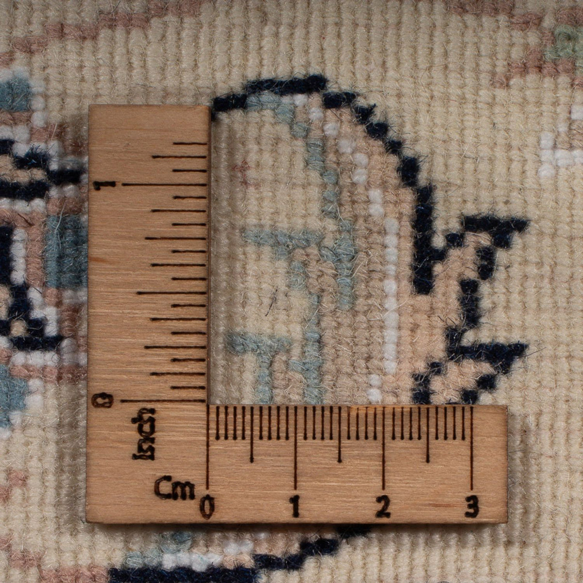 Perserteppich - Nain - Premium - 120 x 84 cm - dunkelblau