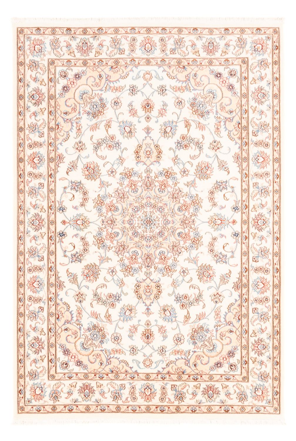 Dywan perski - Tabriz - 173 x 118 cm - kremowy