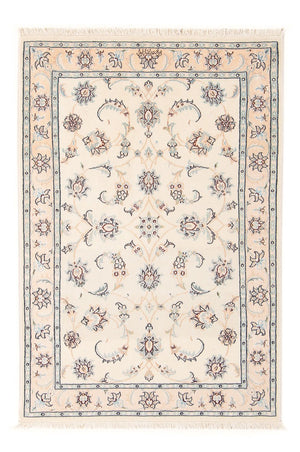 Perserteppich - Nain - Premium - 126 x 80 cm - creme