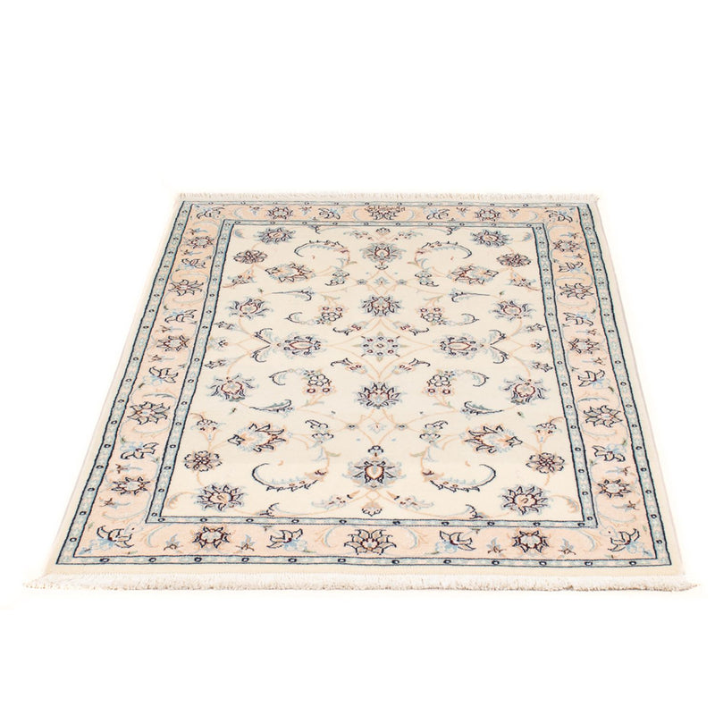 Perserteppich - Nain - Premium - 126 x 80 cm - creme