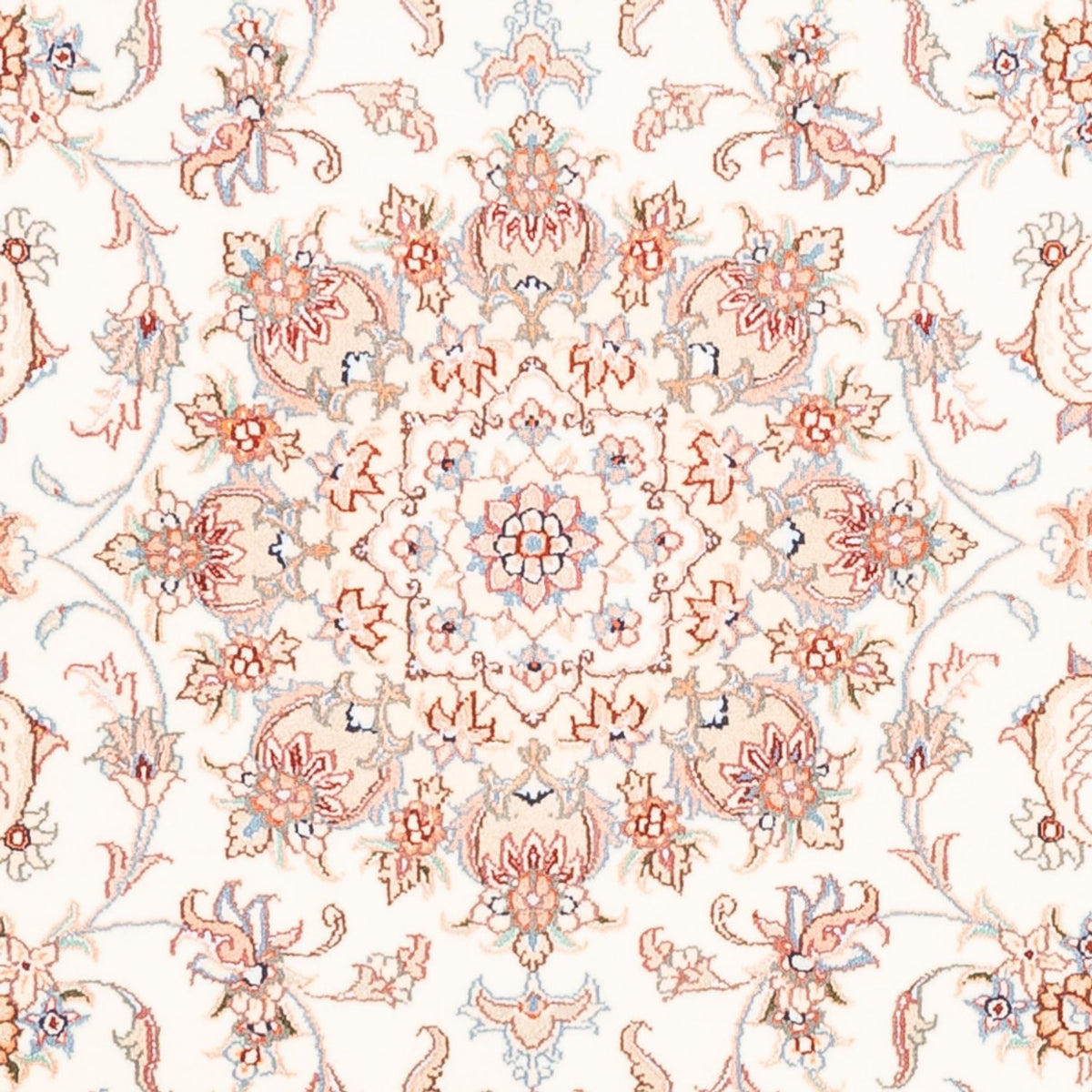 Dywan perski - Tabriz - 176 x 118 cm - kremowy