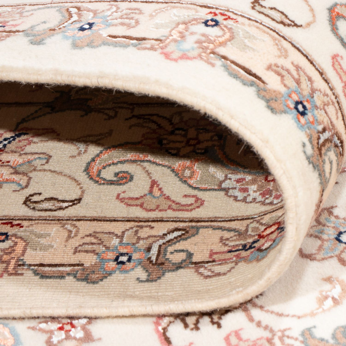 Perserteppich - Täbriz - Royal - 205 x 150 cm - creme