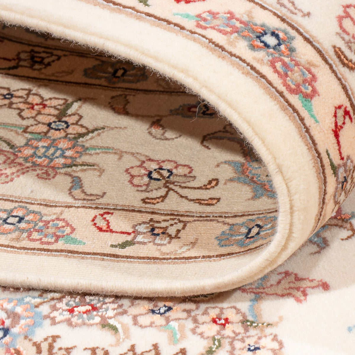 Perserteppich - Täbriz - Royal - 197 x 150 cm - creme