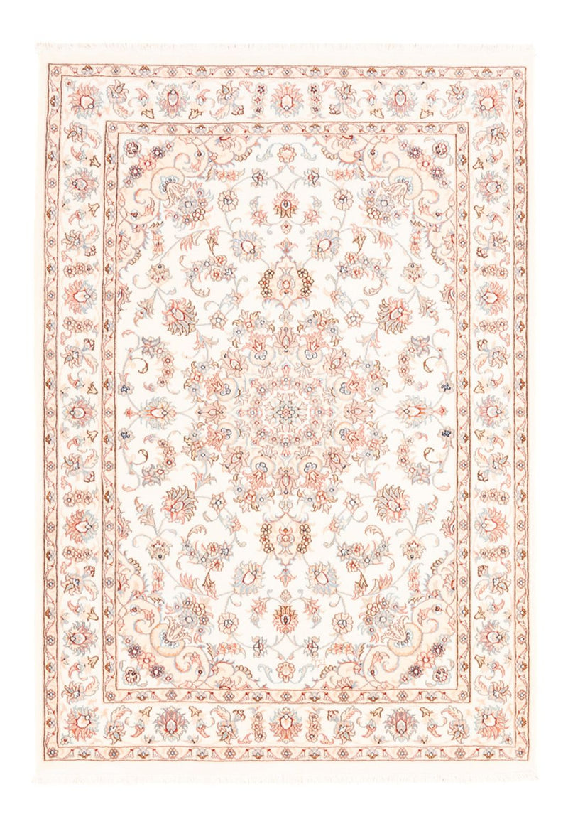 Dywan perski - Tabriz - 174 x 119 cm - kremowy