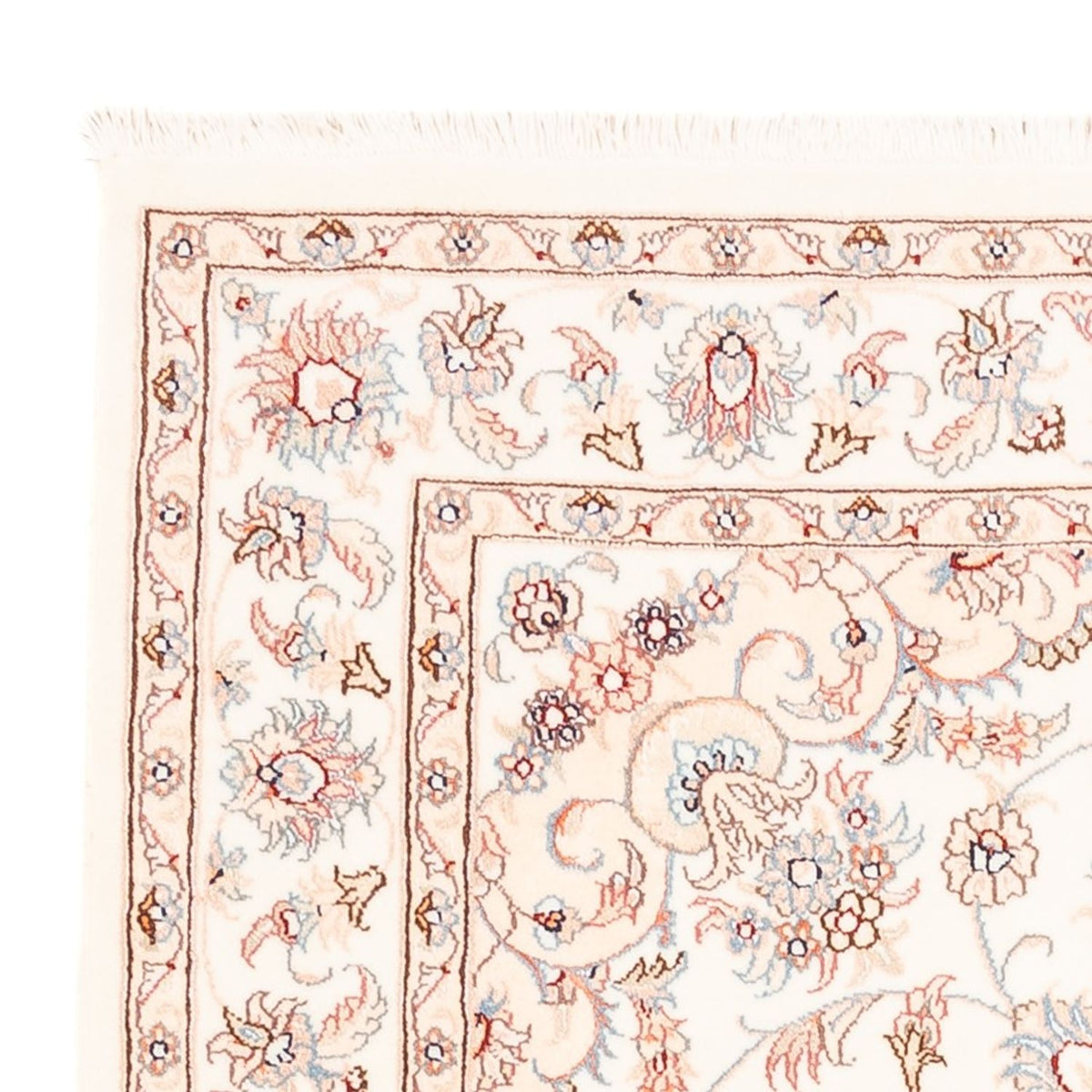 Dywan perski - Tabriz - 174 x 119 cm - kremowy