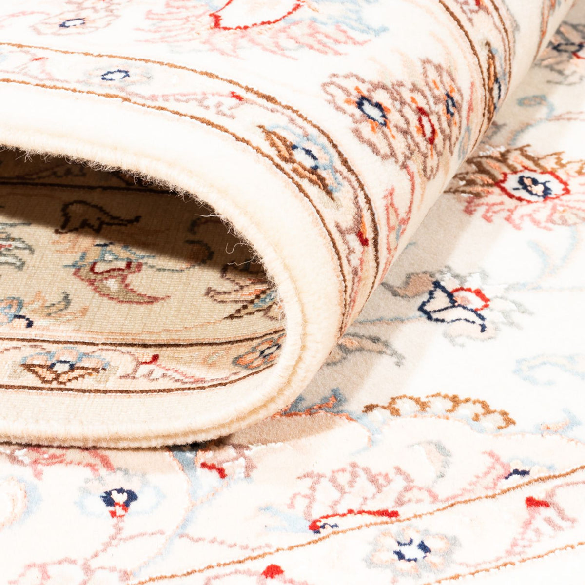 Dywan perski - Tabriz - 174 x 119 cm - kremowy