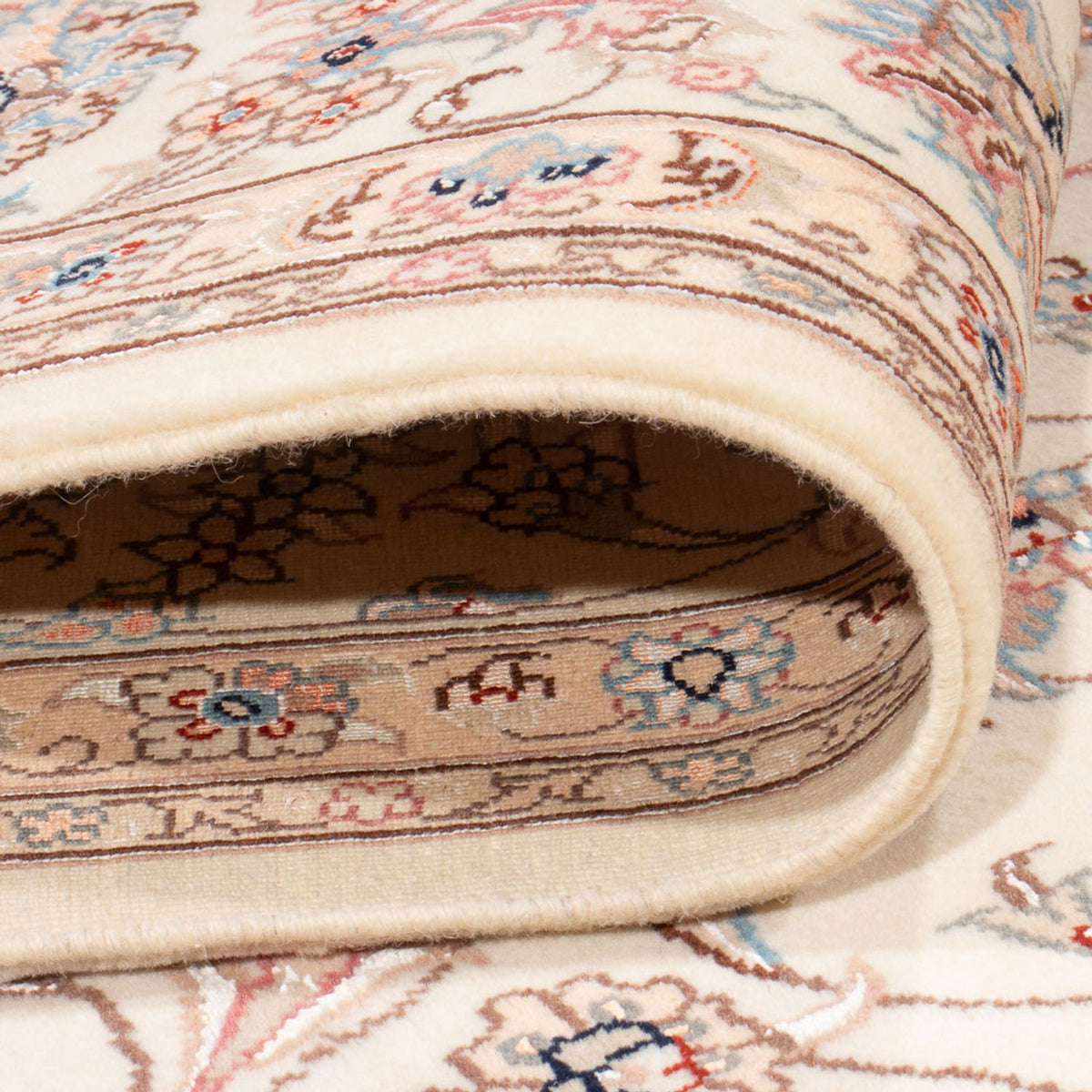 Dywan perski - Tabriz - Królewski - 300 x 200 cm - kremowy