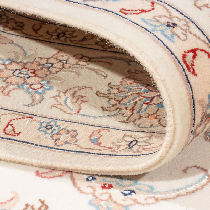 Perserteppich - Täbriz - Royal - 201 x 150 cm - creme