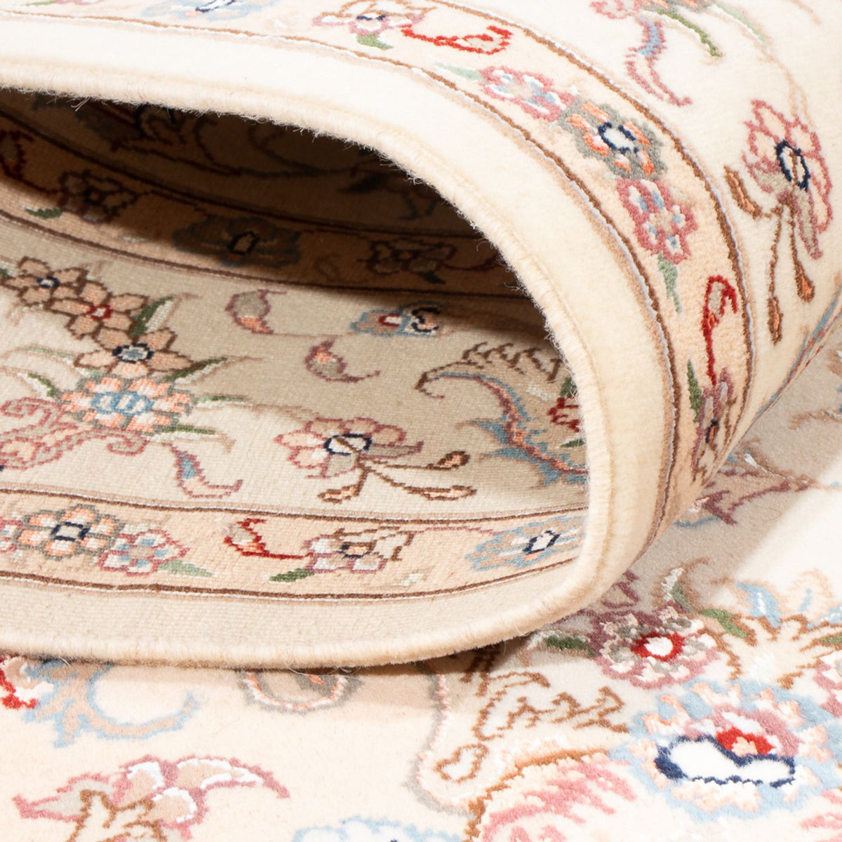 Perserteppich - Täbriz - Royal - 198 x 149 cm - creme