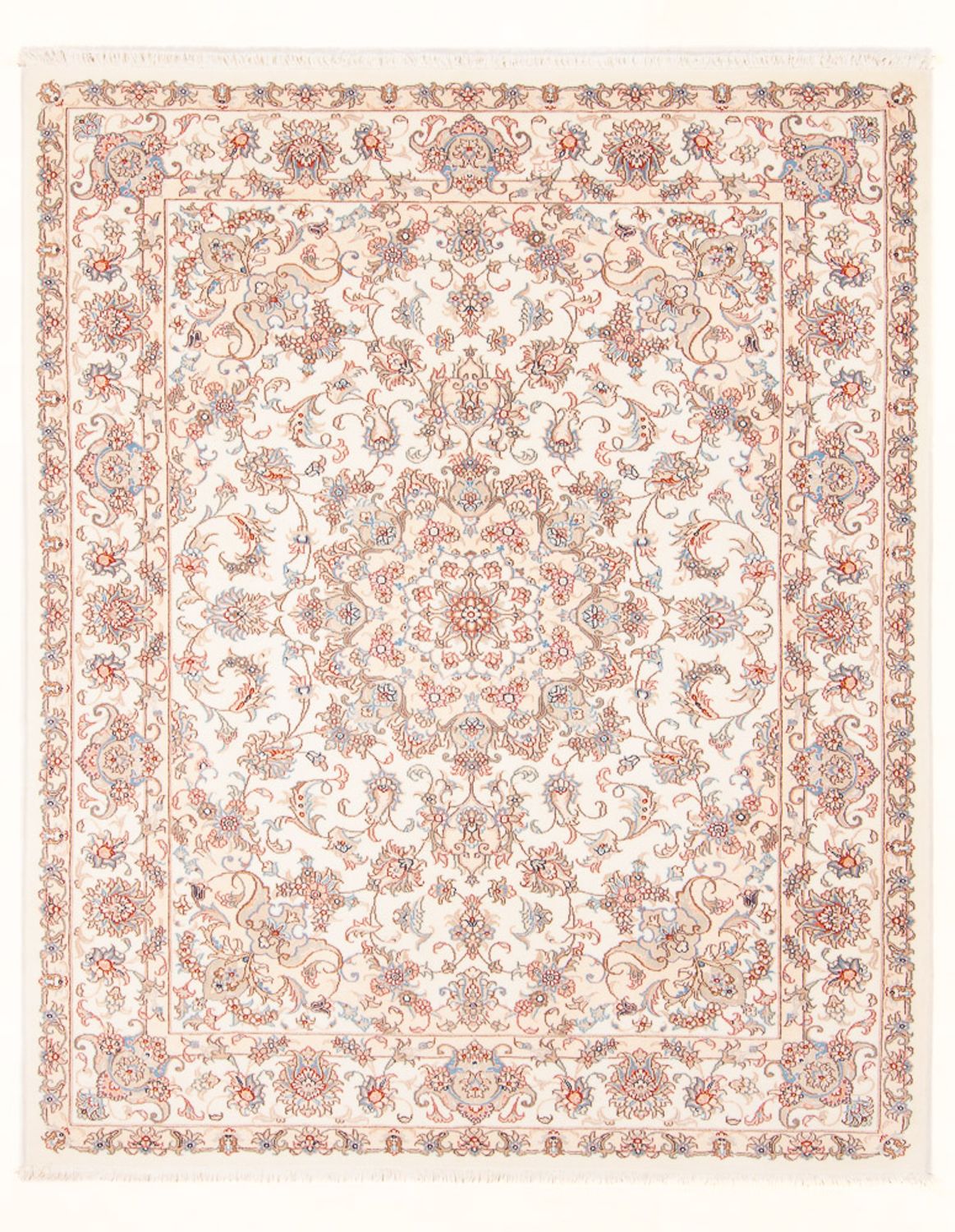 Perserteppich - Täbriz - Royal - 200 x 151 cm - creme