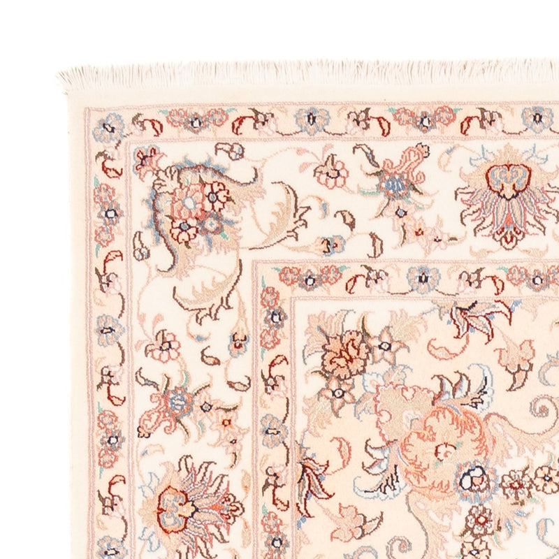 Dywan perski - Tabriz - 203 x 150 cm - kremowy