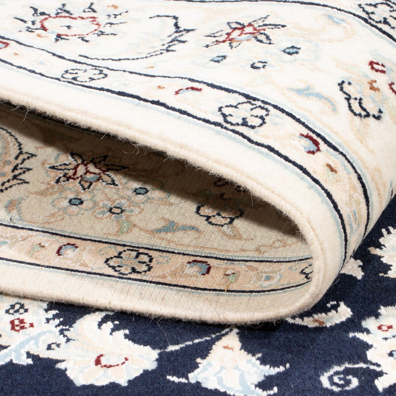 Perserteppich - Nain - Royal - 175 x 120 cm - dunkelblau