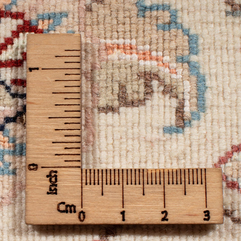 Perserteppich - Täbriz - Royal rund  - 202 x 196 cm - creme