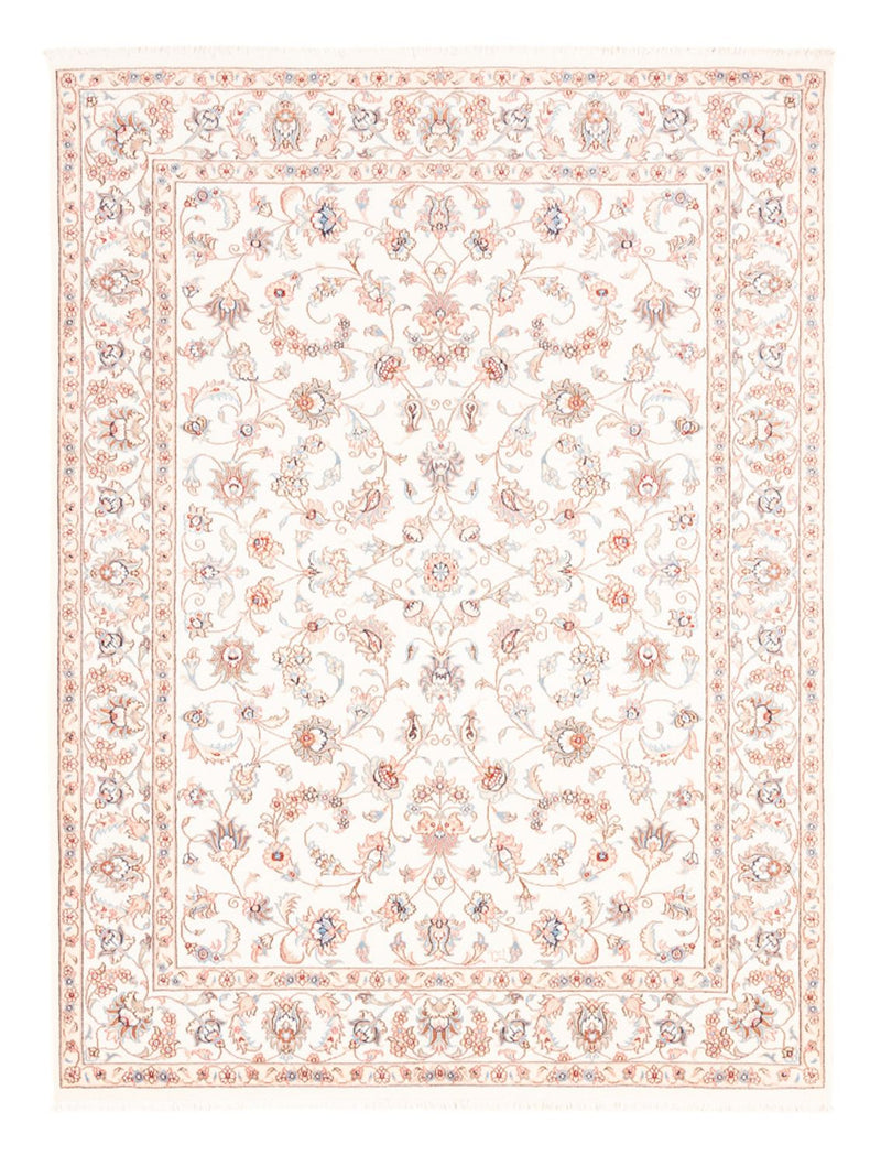 Dywan perski - Tabriz - 200 x 147 cm - kremowy