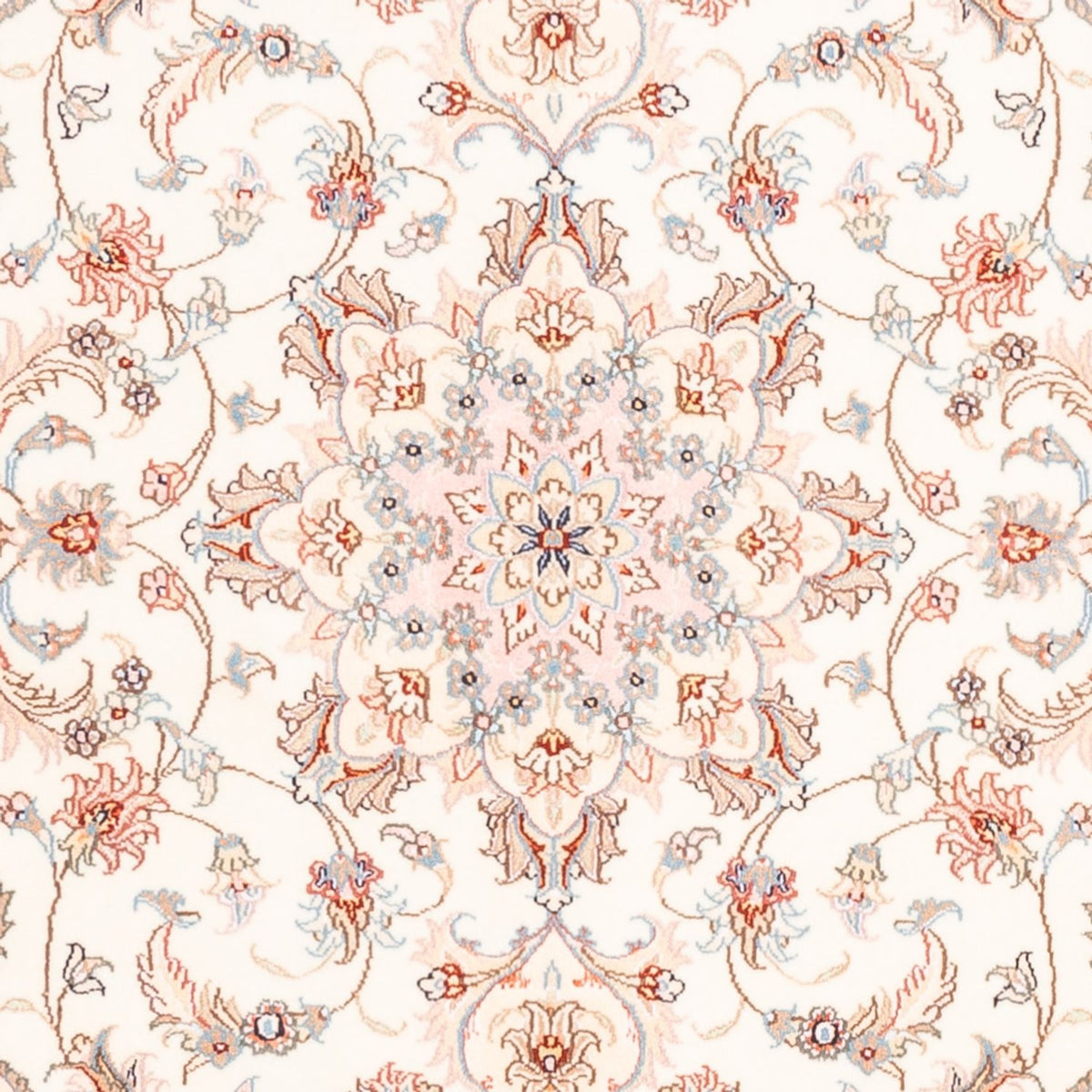 Dywan perski - Tabriz - 157 x 108 cm - kremowy