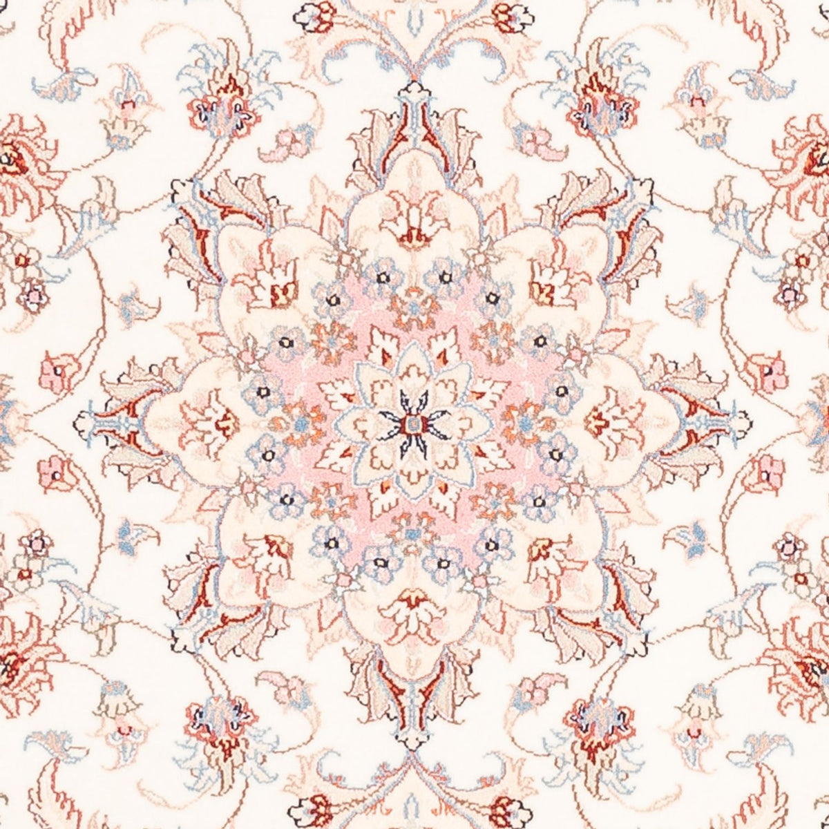 Dywan perski - Tabriz - 154 x 108 cm - kremowy