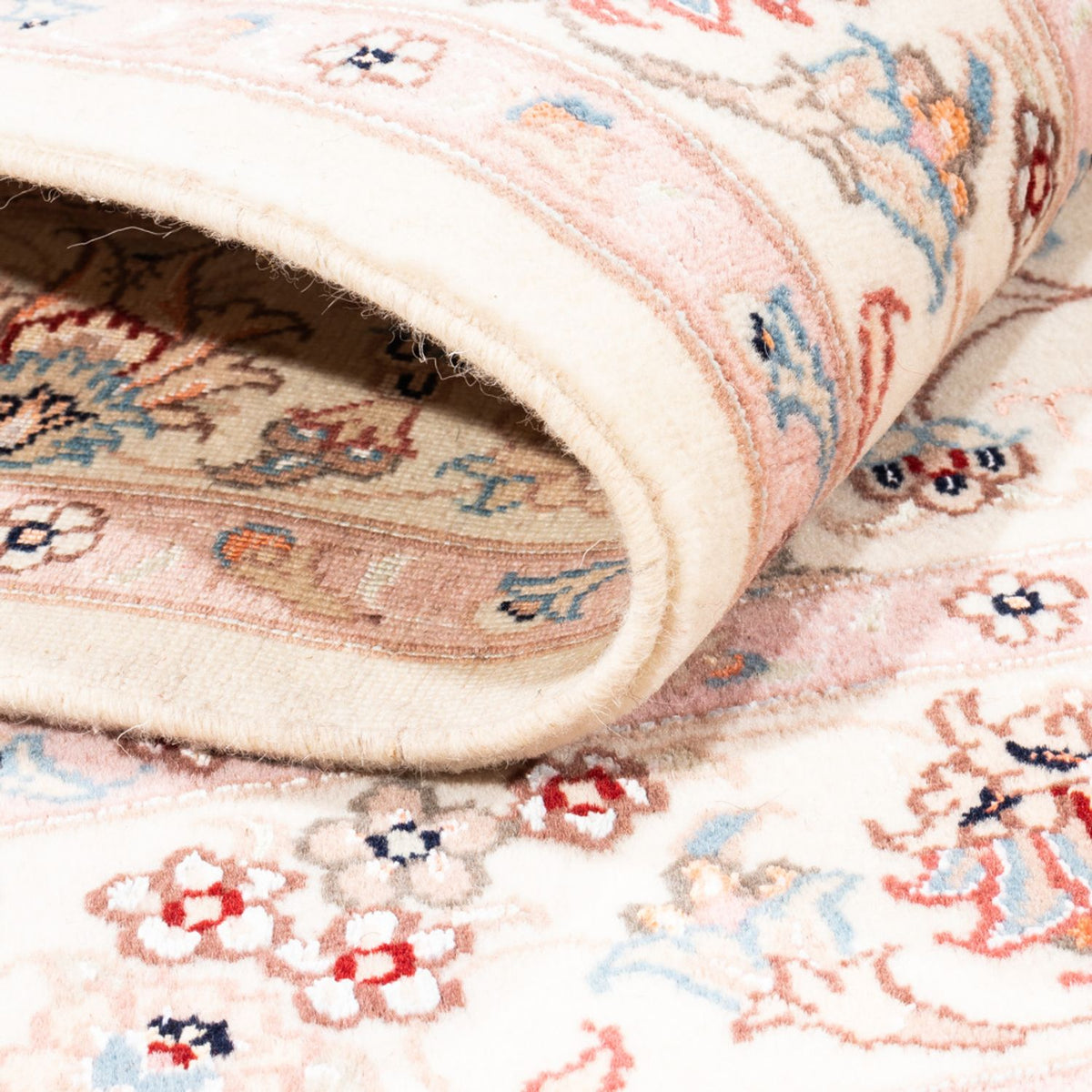 Dywan perski - Tabriz - 154 x 108 cm - kremowy