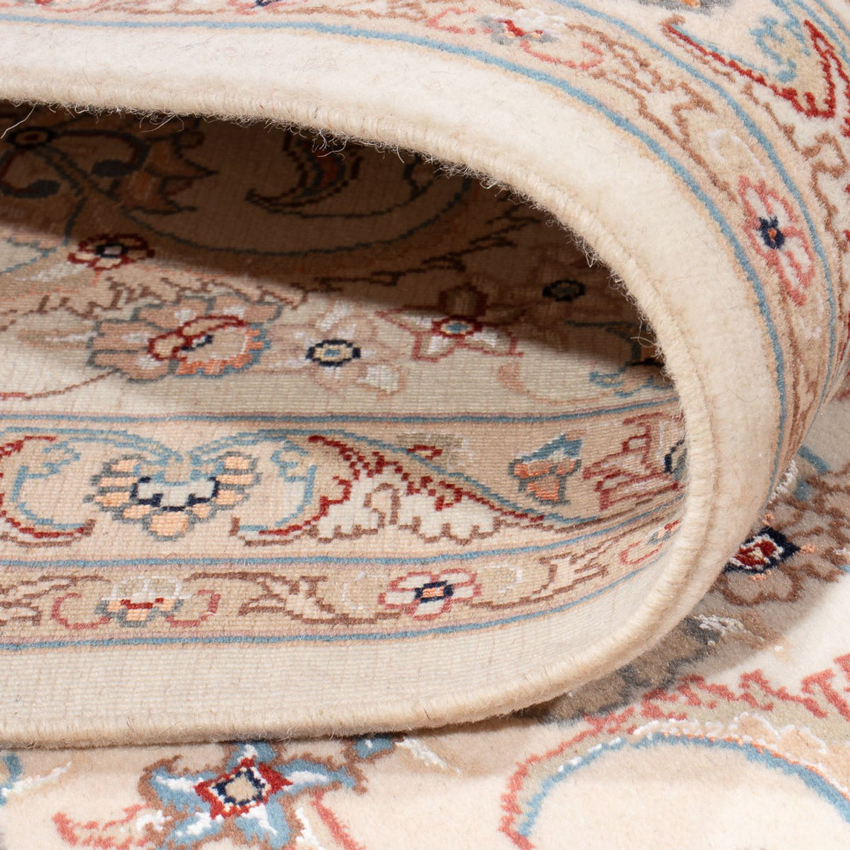 Perserteppich - Täbriz - Royal - 260 x 245 cm - creme