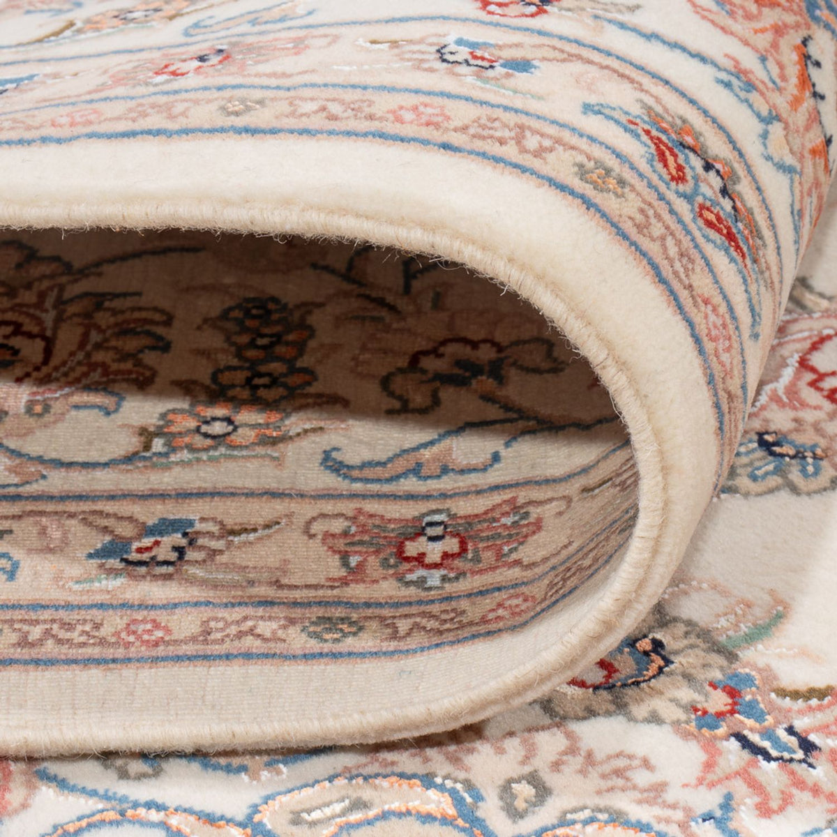 Perserteppich - Täbriz - Royal - 248 x 197 cm - creme