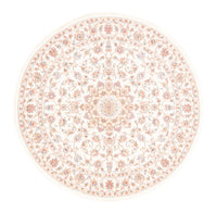 Dywan perski - Tabriz okrągły  - 150 x 150 cm - kremowy