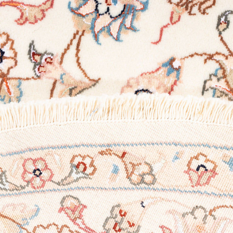 Dywan perski - Tabriz okrągły  - 150 x 150 cm - kremowy