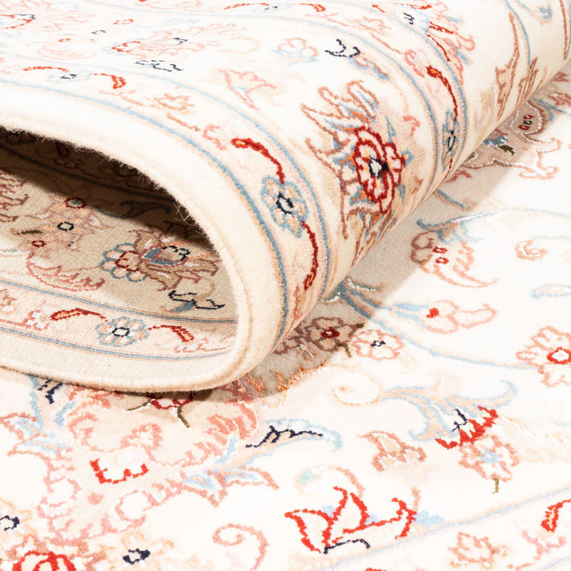 Dywan perski - Tabriz - 178 x 119 cm - kremowy