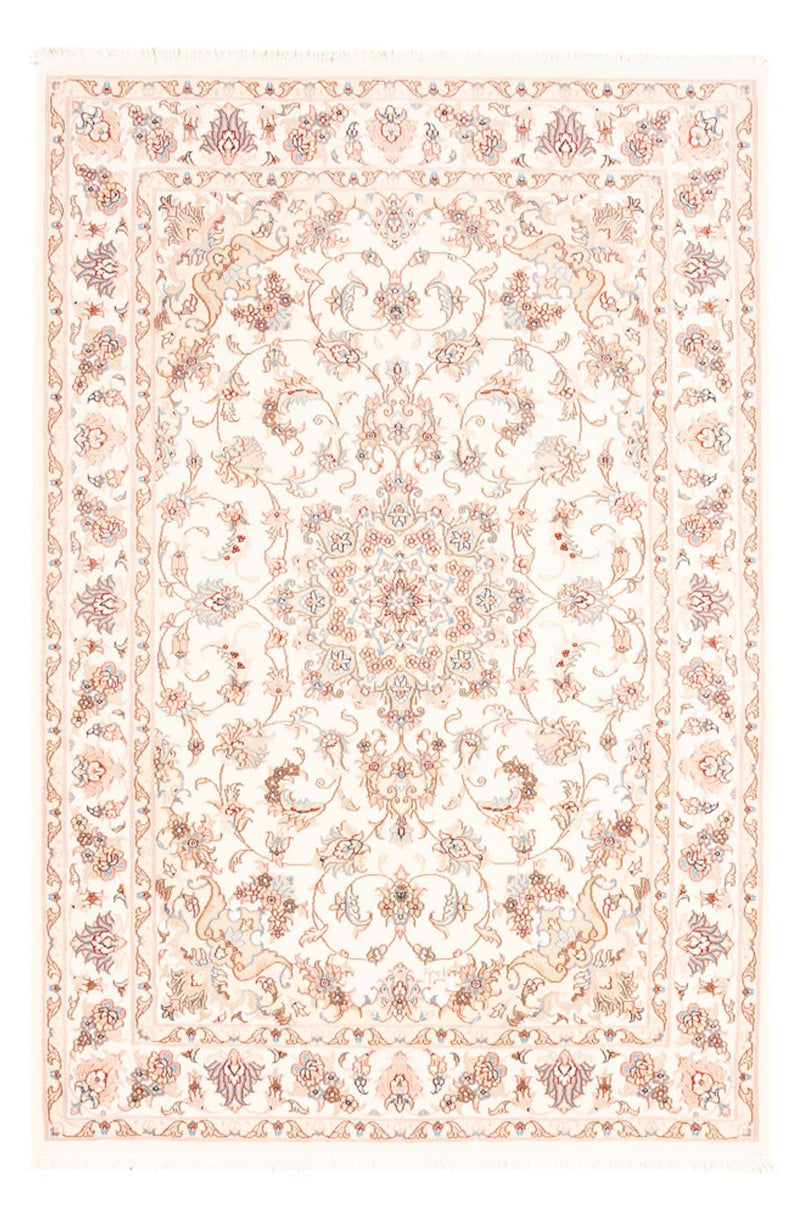 Dywan perski - Tabriz - 175 x 120 cm - kremowy
