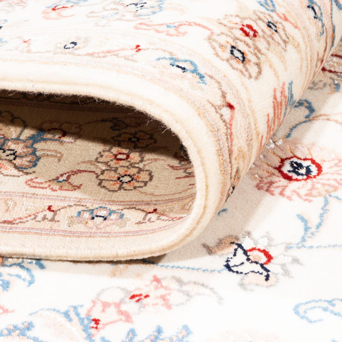 Dywan perski - Tabriz - 180 x 120 cm - kremowy