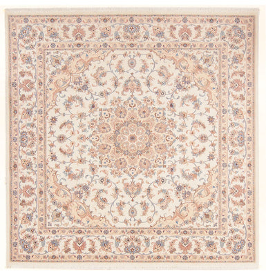 Perserteppich - Täbriz - Royal quadratisch  - 211 x 198 cm - creme