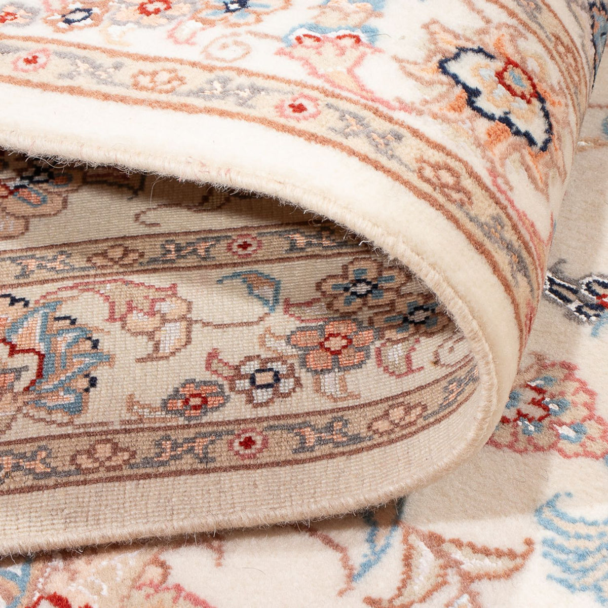 Läufer Perser - Täbriz - Royal - 254 x 81 cm - creme