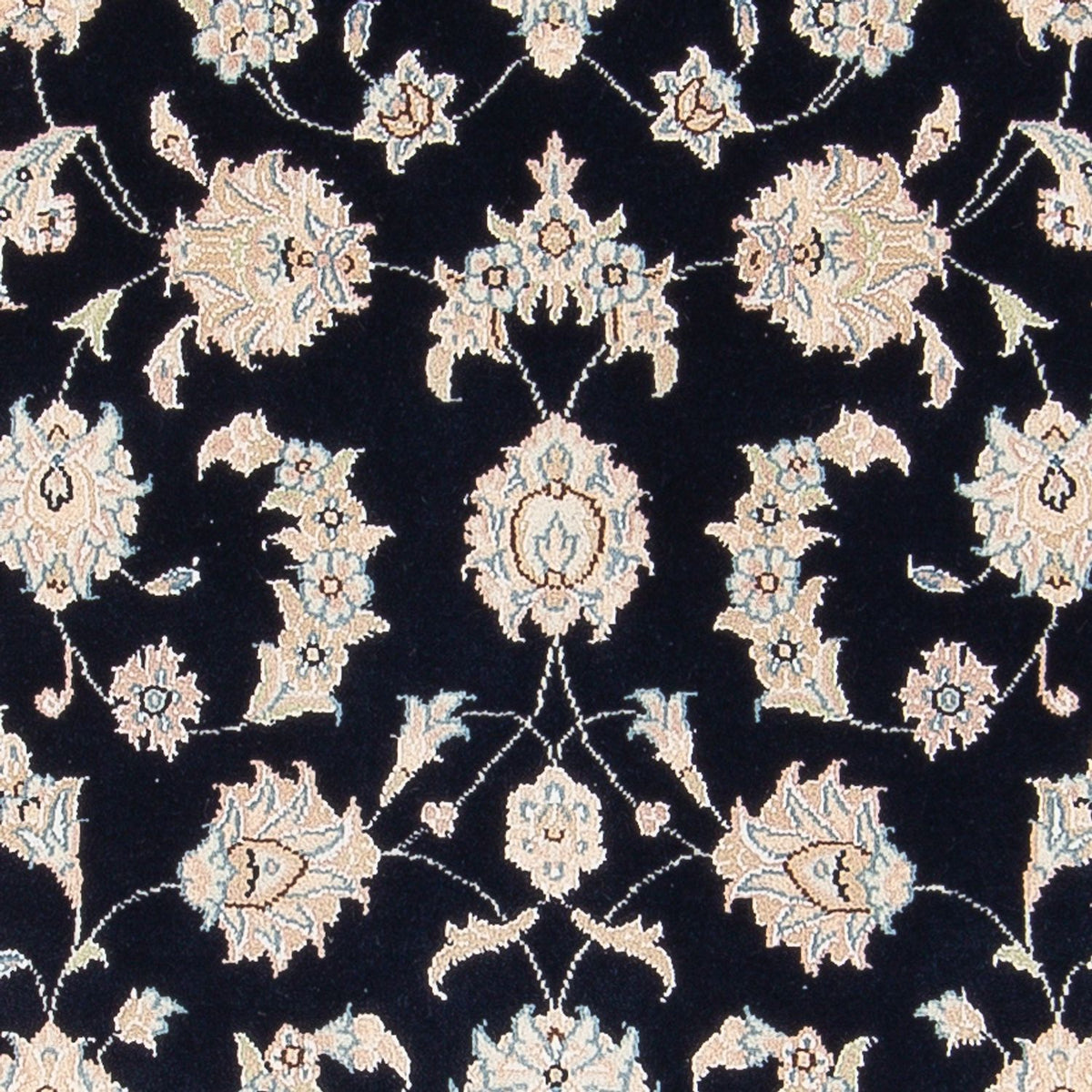 Dywan perski - Nain - Premium - 148 x 74 cm - ciemnoniebieski