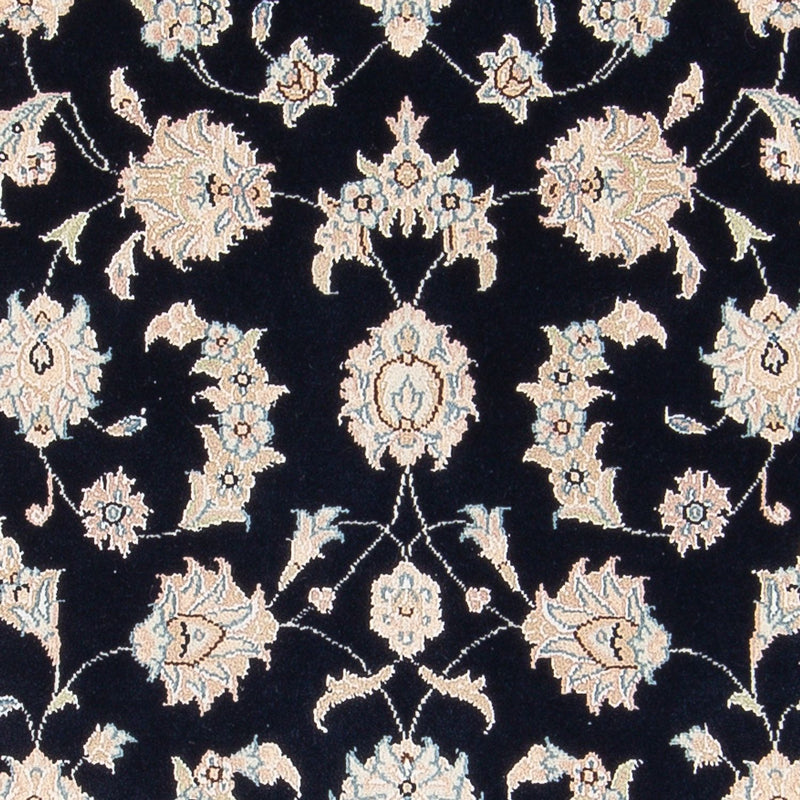 Dywan perski - Nain - Premium - 148 x 74 cm - ciemnoniebieski