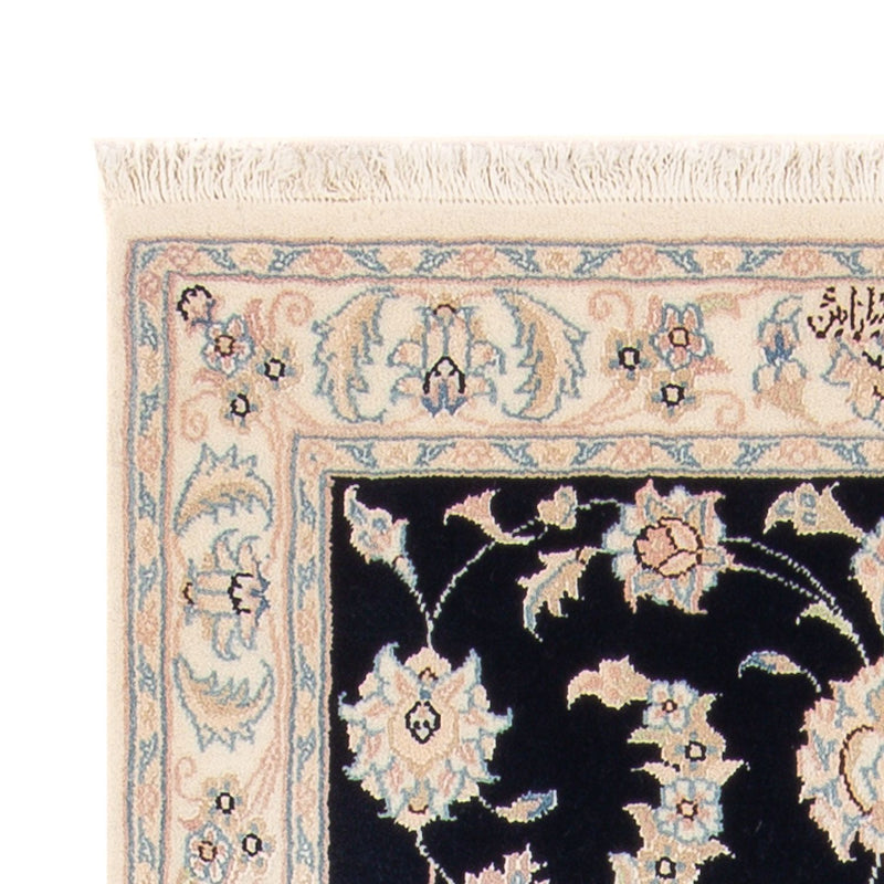 Dywan perski - Nain - Premium - 148 x 74 cm - ciemnoniebieski