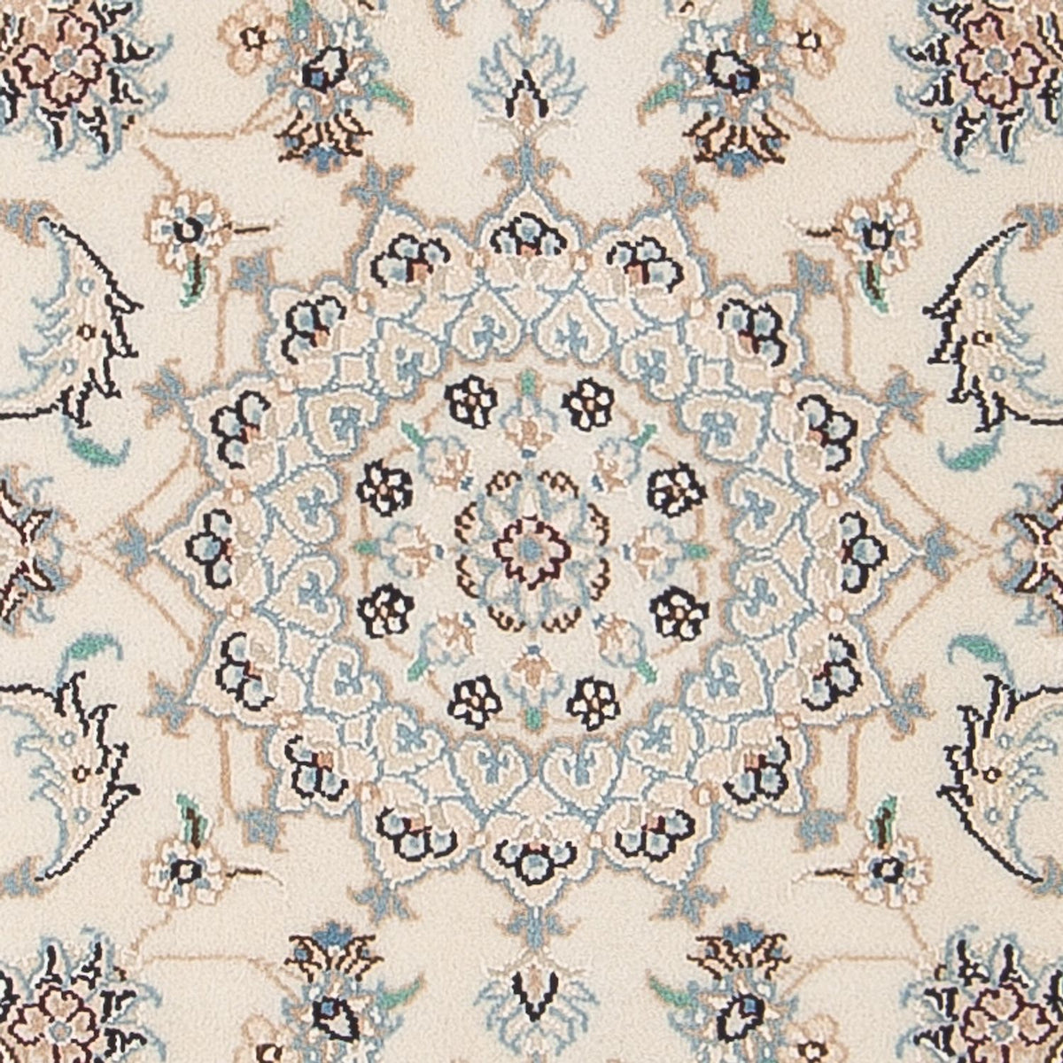 Dywan perski - Nain - Premium - 120 x 80 cm - kremowy