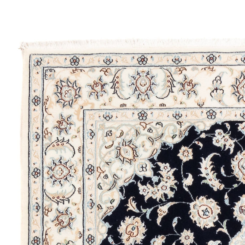 Dywan perski - Nain - Premium - 176 x 119 cm - ciemnoniebieski