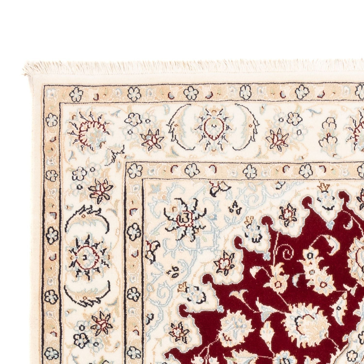 Dywan perski - Nain - Premium - 178 x 122 cm - czerwony