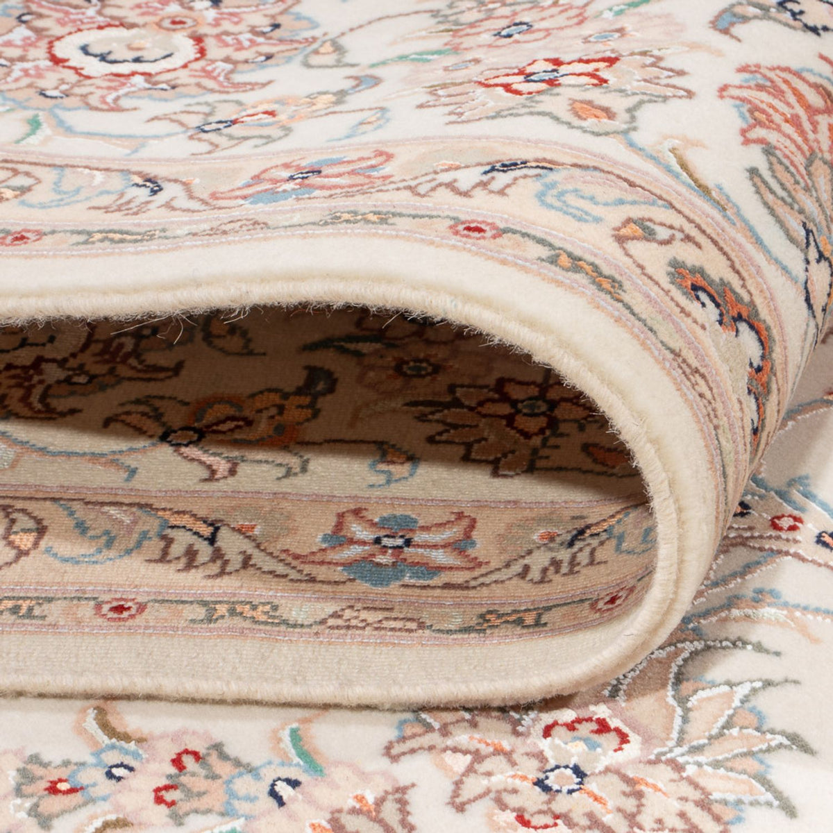 Perserteppich - Täbriz - Royal - 305 x 198 cm - creme