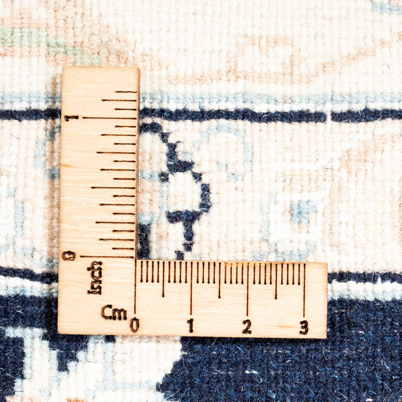 Dywan perski - Nain - Premium - 182 x 120 cm - ciemnoniebieski