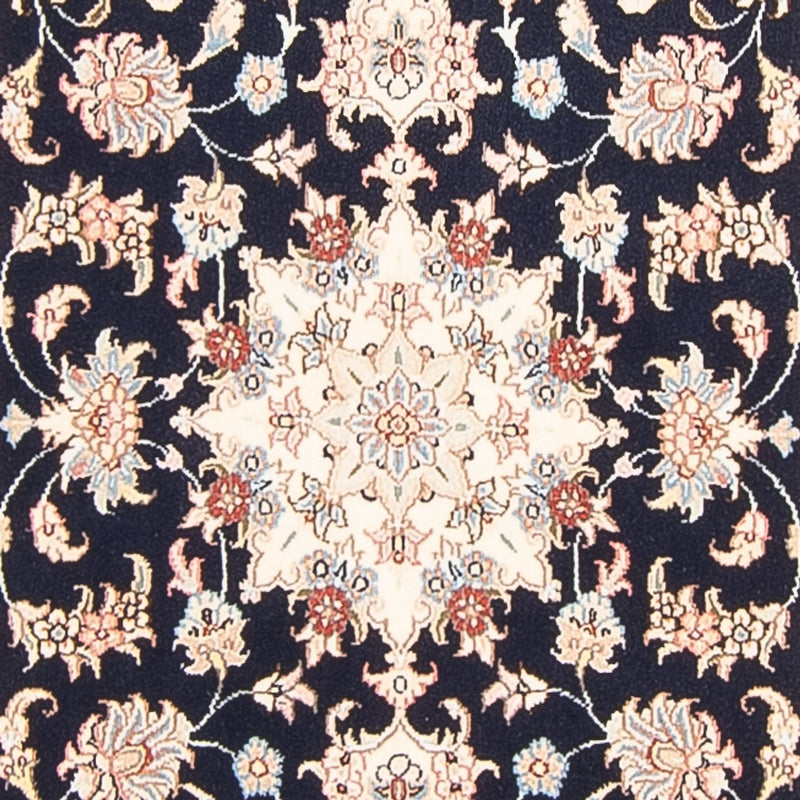 Läufer Perser - Täbriz - Royal - 297 x 80 cm - dunkelblau